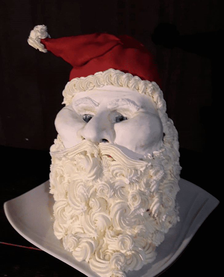 Appealing Santa Cake