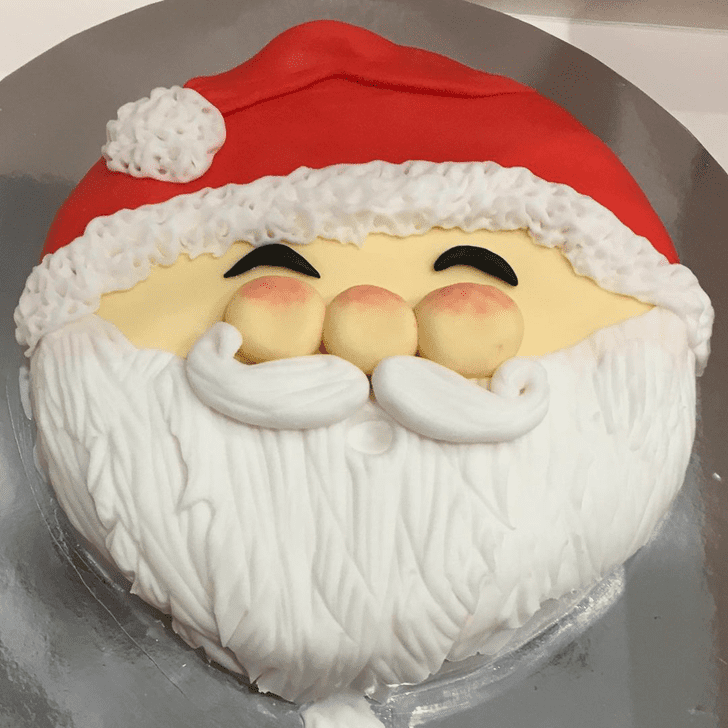 Handsome Santa Cake