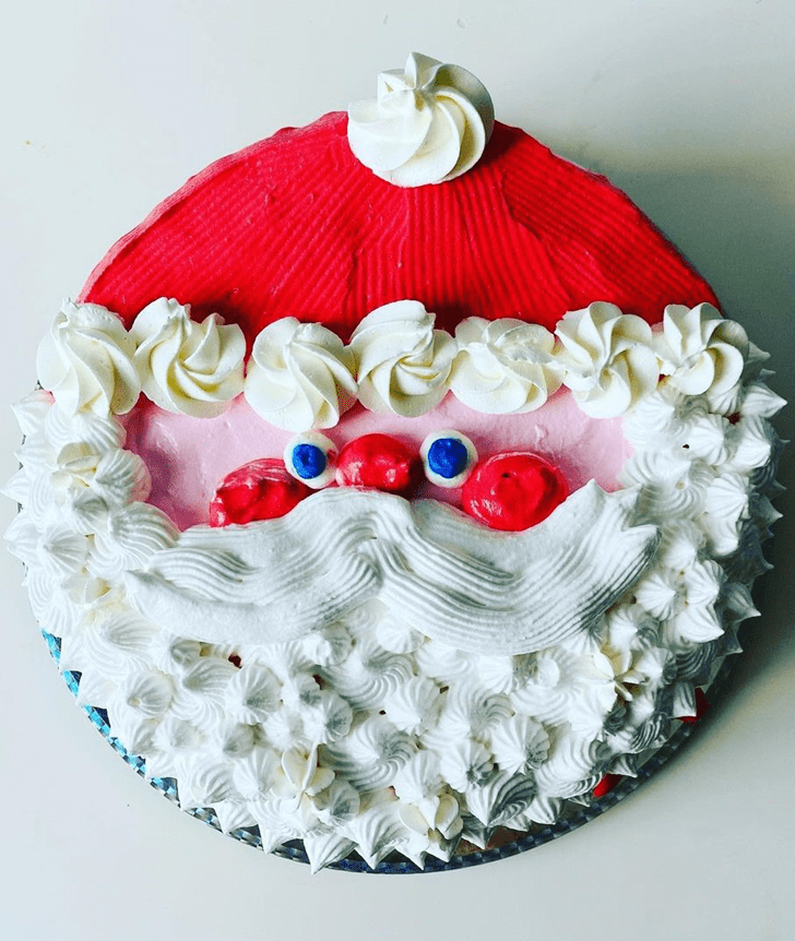 Slightly Santa Cake