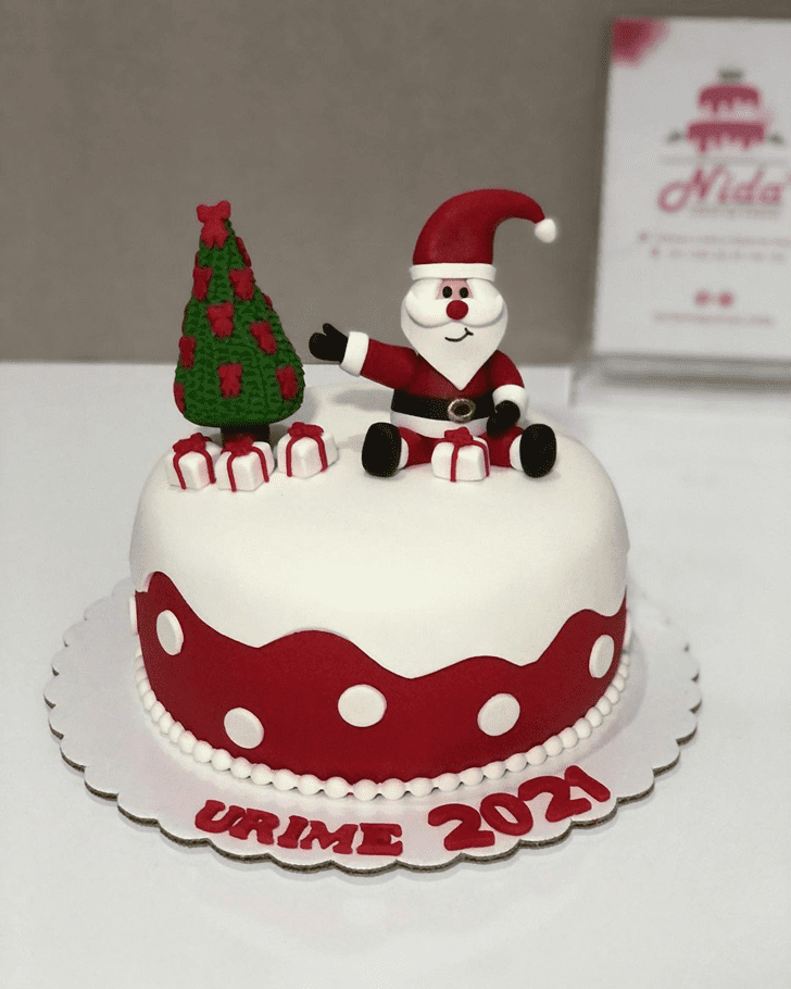 Superb Santa Cake