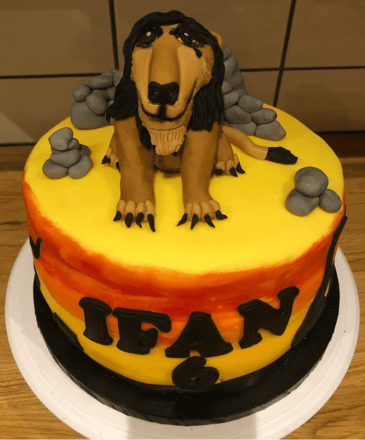 Alluring Scar Cake