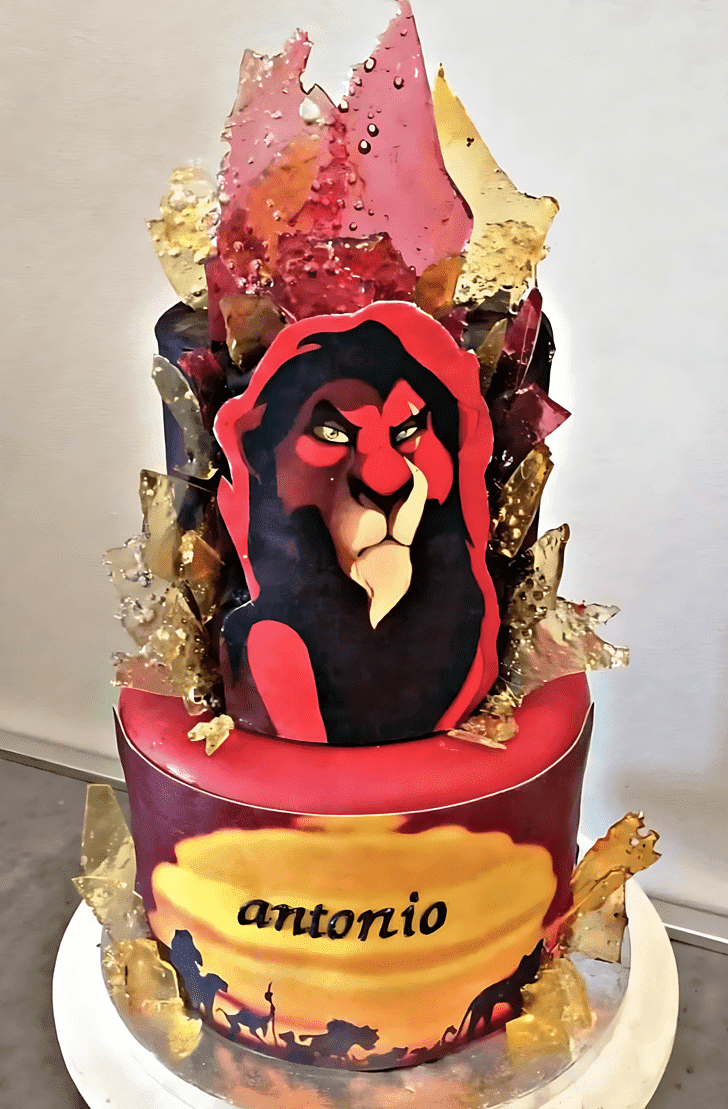 Captivating Scar Cake