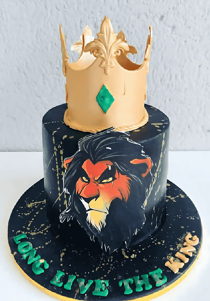 Classy Scar Cake