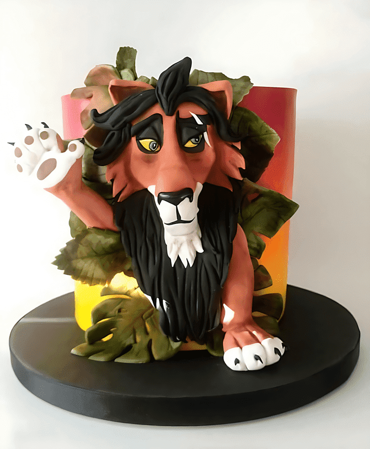 Dazzling Scar Cake