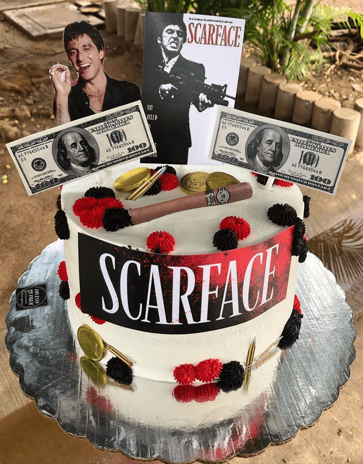 Captivating Scarface Cake