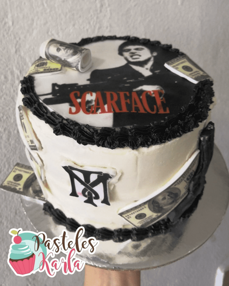 Classy Scarface Cake