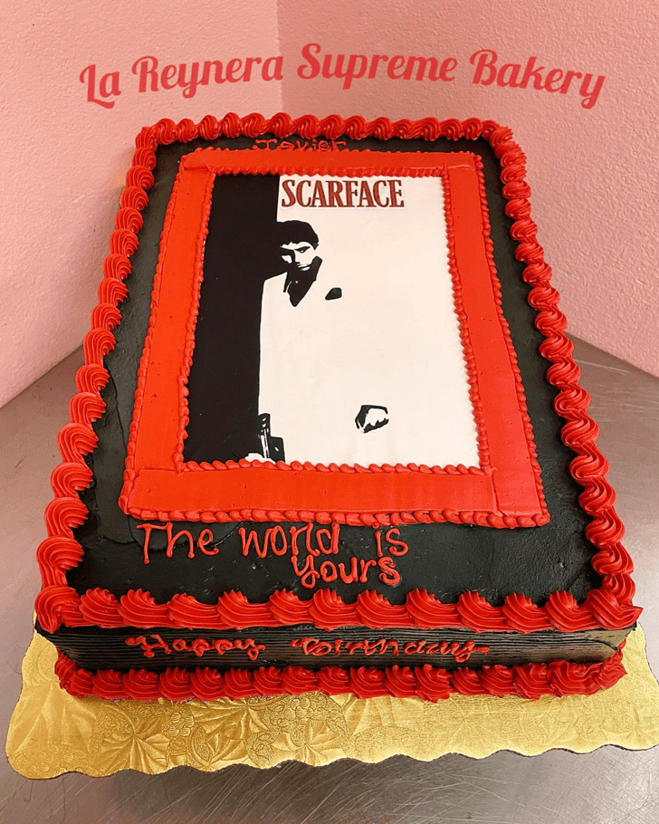 Excellent Scarface Cake