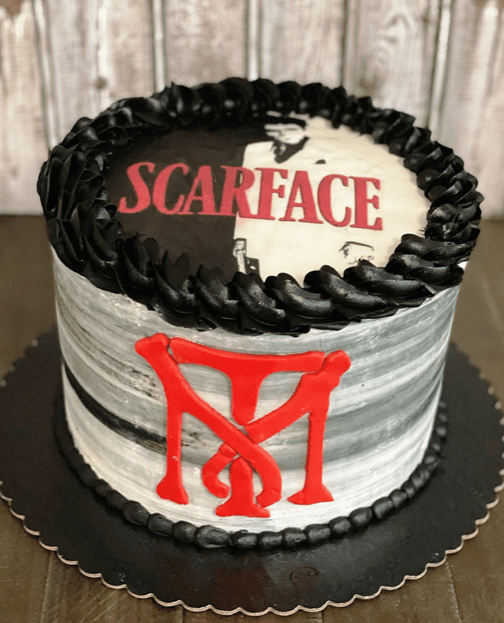 Graceful Scarface Cake