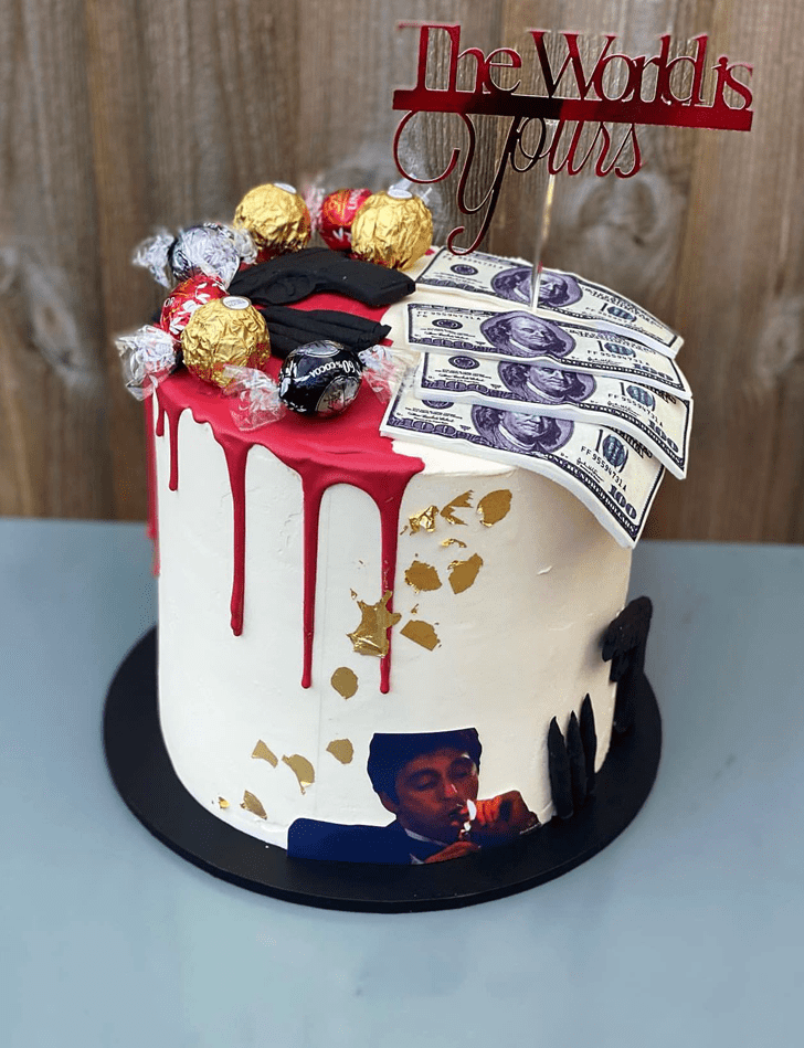 Handsome Scarface Cake