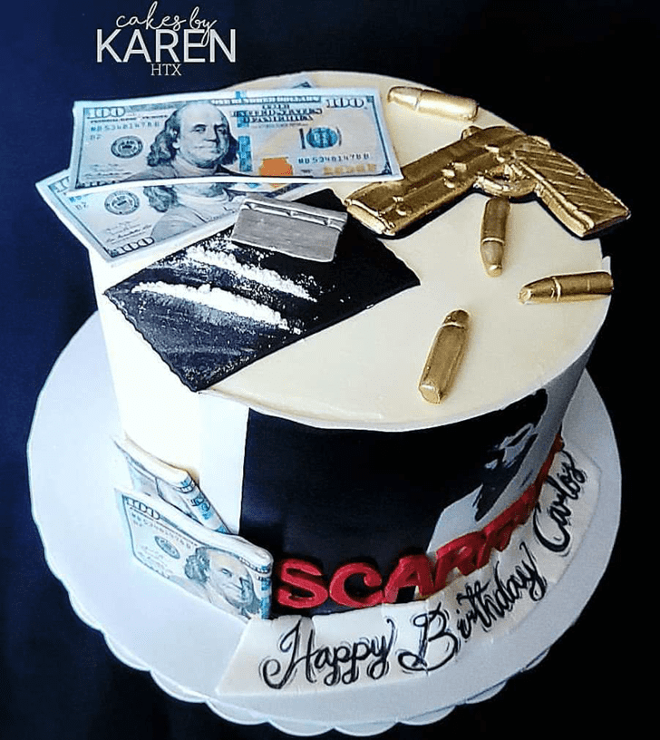 Magnificent Scarface Cake