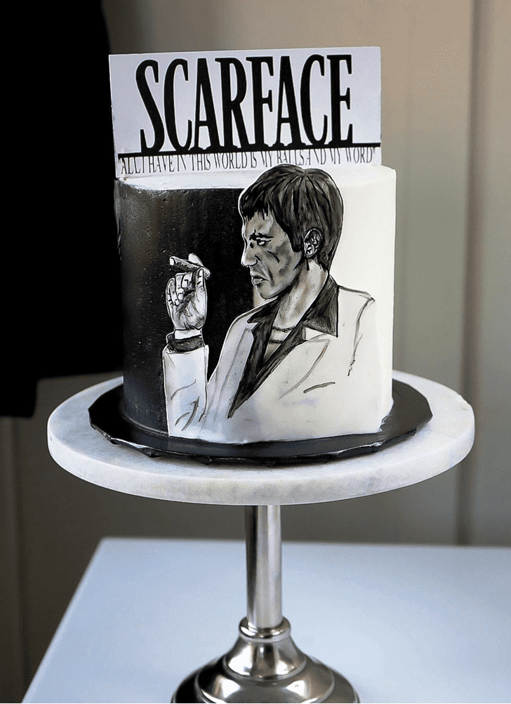 Slightly Scarface Cake