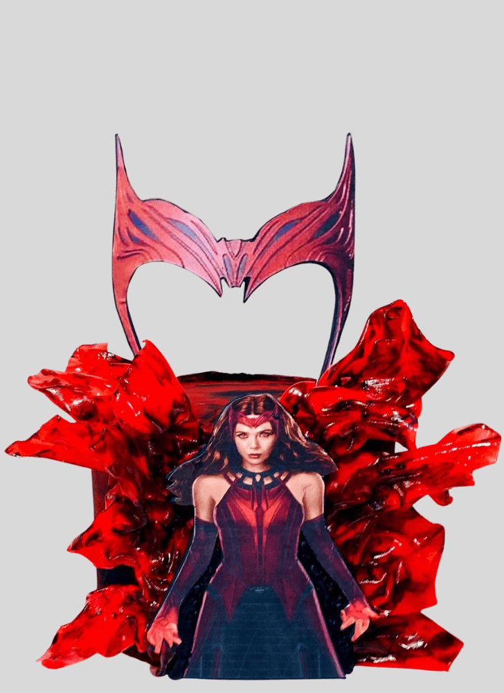 Bewitching Scarlet Witch Cake
