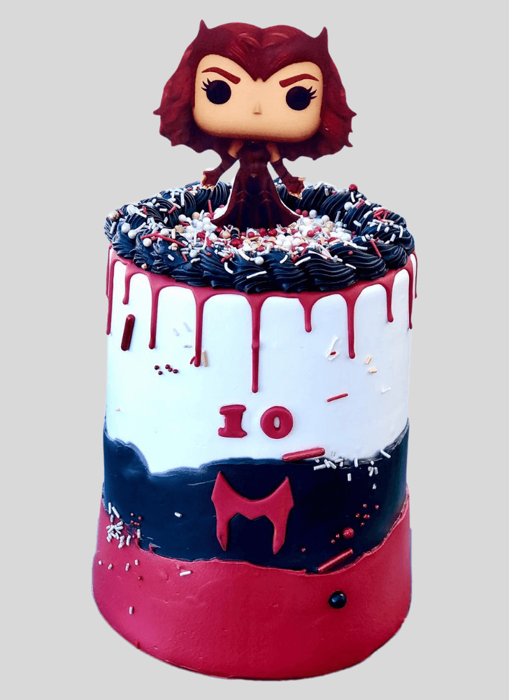Exquisite Scarlet Witch Cake
