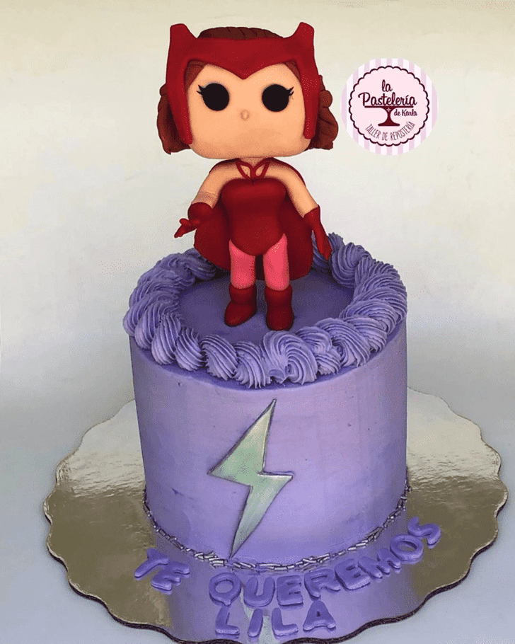 Bewitching Scarlet Witch Cake