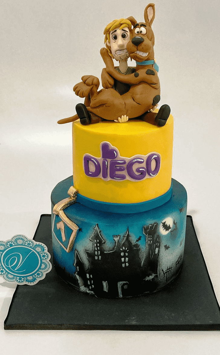 Admirable Scooby Doo Cake Design