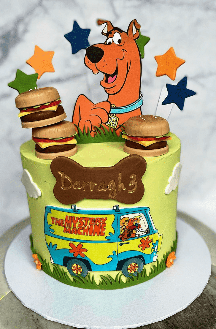 Adorable Scooby Doo Cake