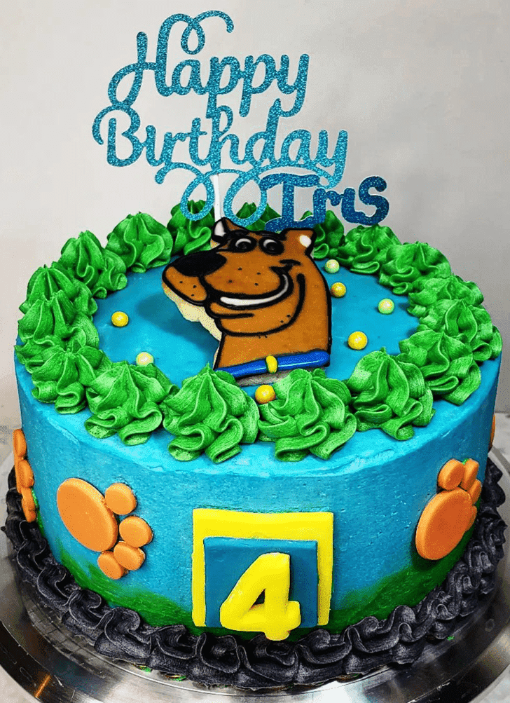 Charming Scooby Doo Cake