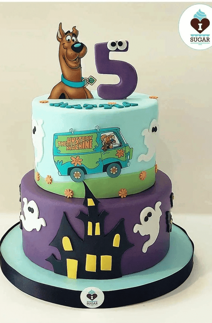 Classy Scooby Doo Cake
