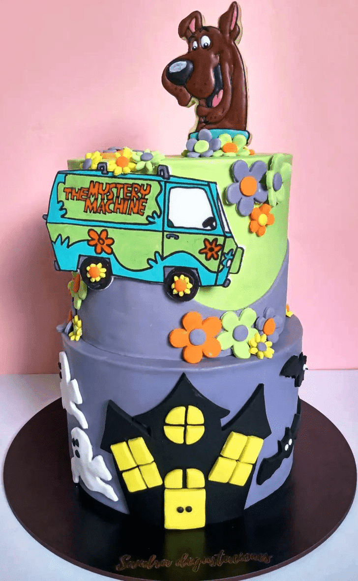Delightful Scooby Doo Cake