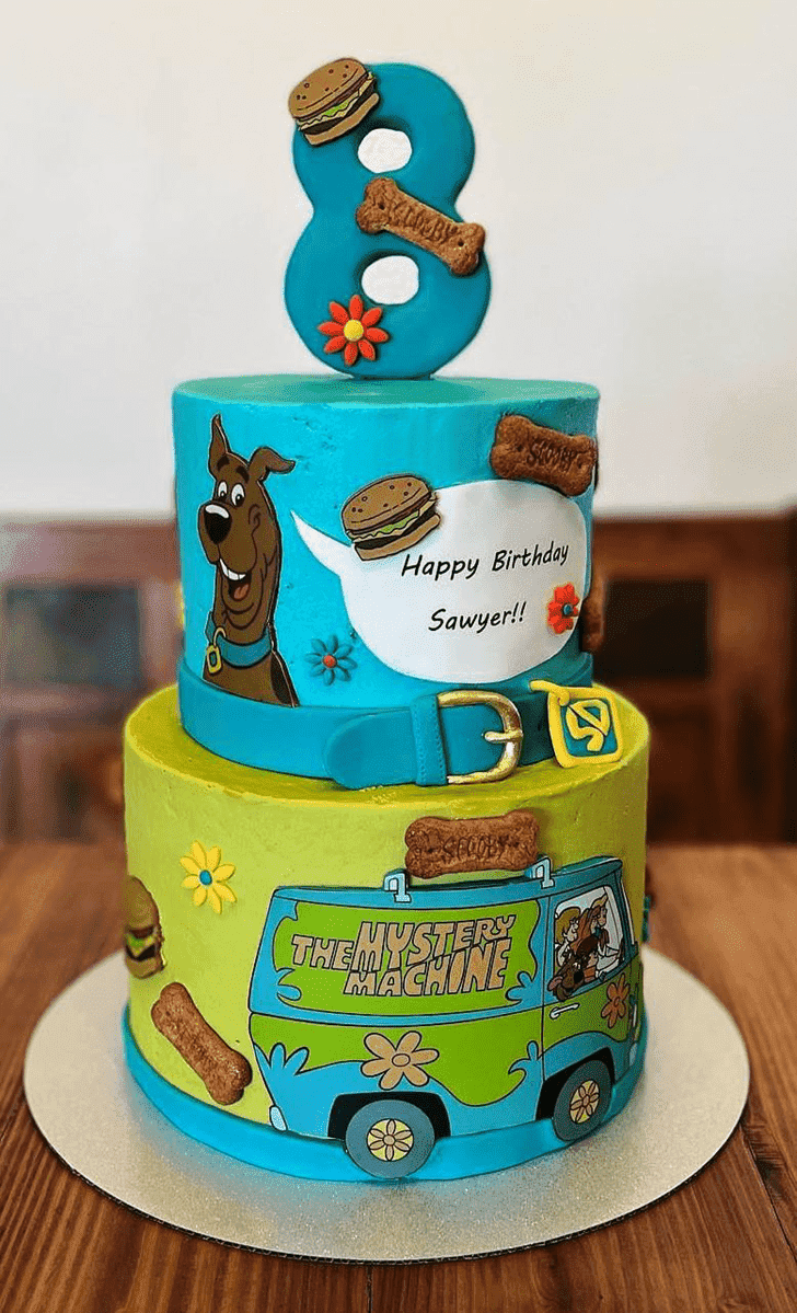 Enticing Scooby Doo Cake