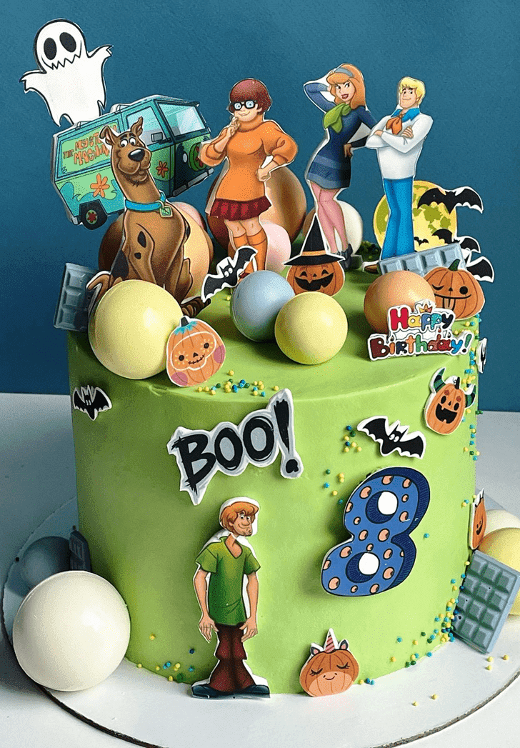 Excellent Scooby Doo Cake