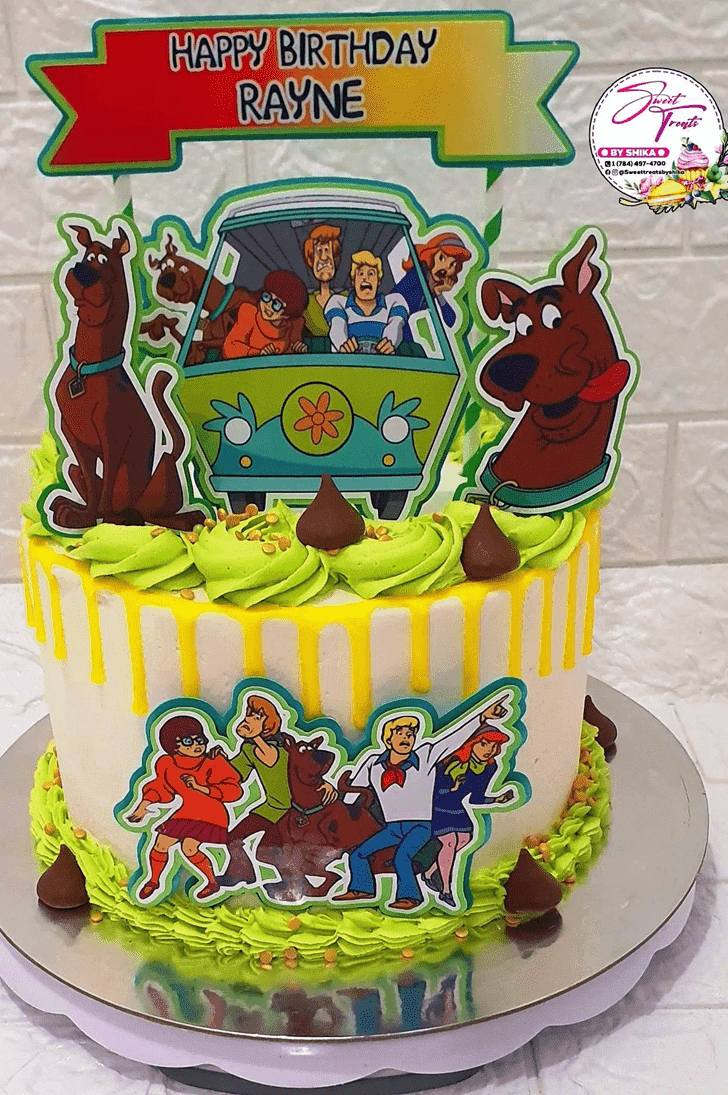 Fetching Scooby Doo Cake