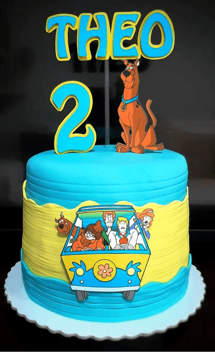 Gorgeous Scooby Doo Cake