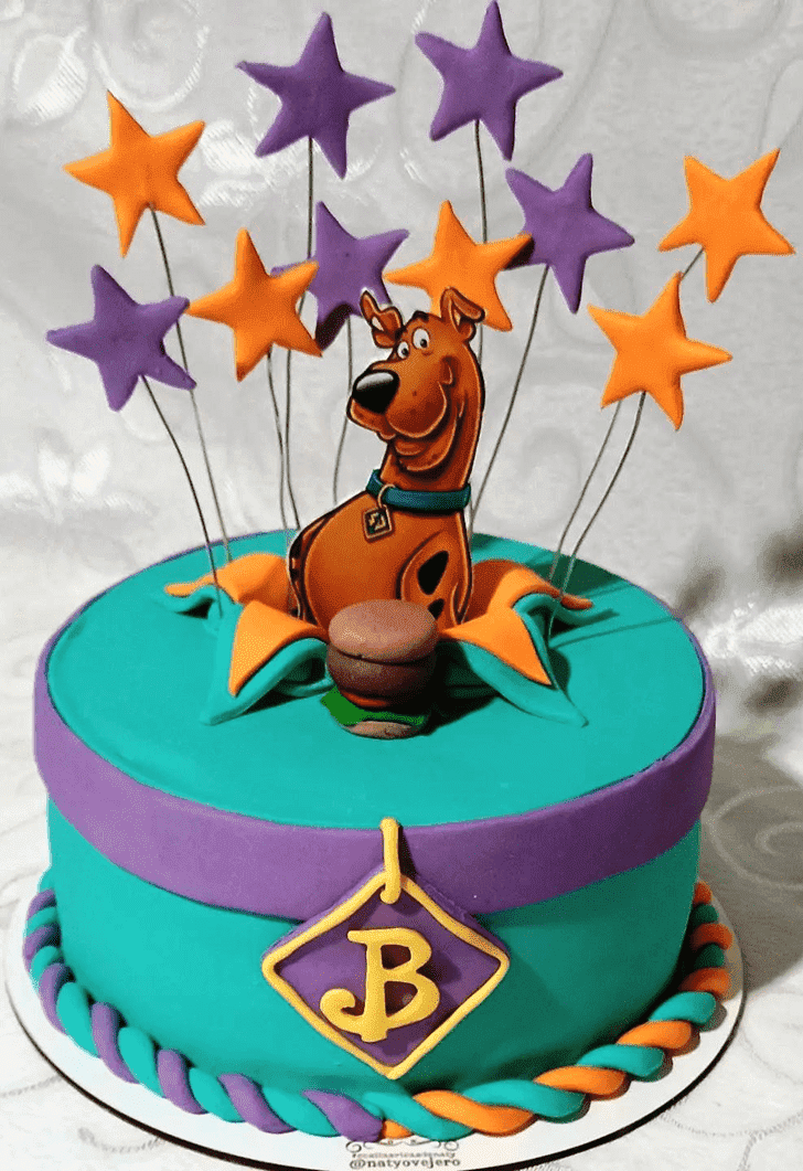 Handsome Scooby Doo Cake