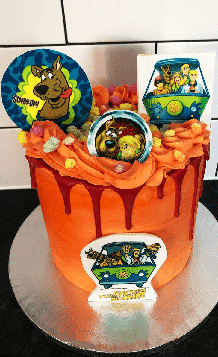 Magnetic Scooby Doo Cake