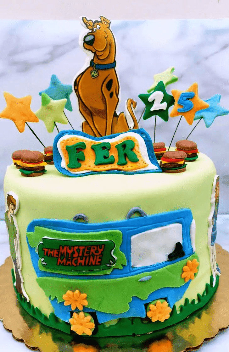 Slightly Scooby Doo Cake