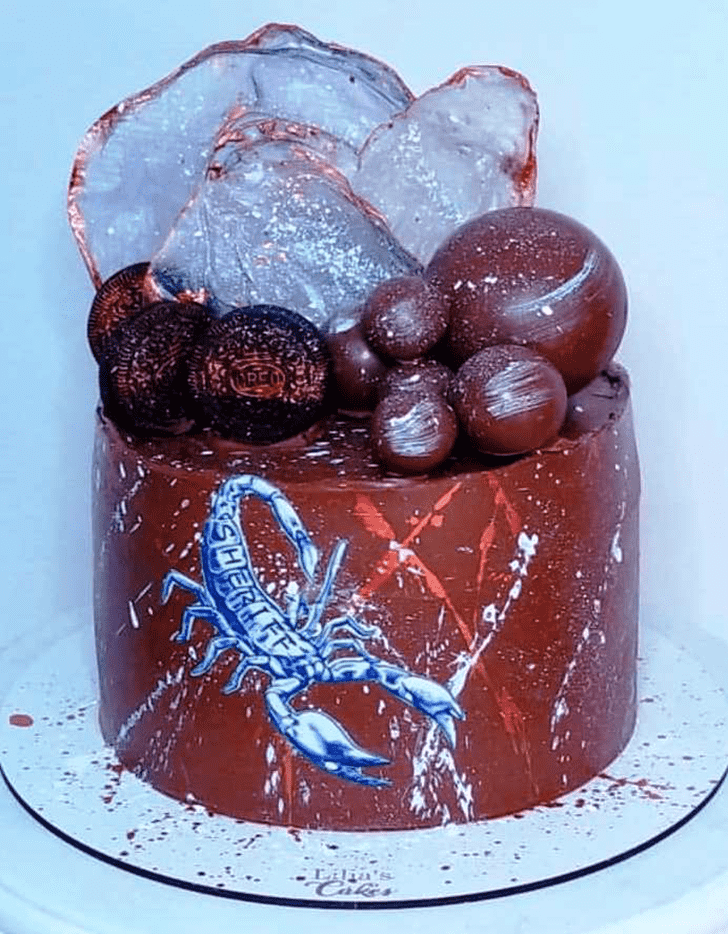 Adorable Scorpion Cake