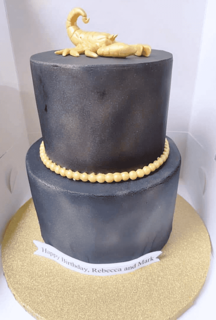 Appealing Scorpion Cake