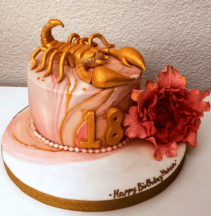 Beauteous Scorpion Cake