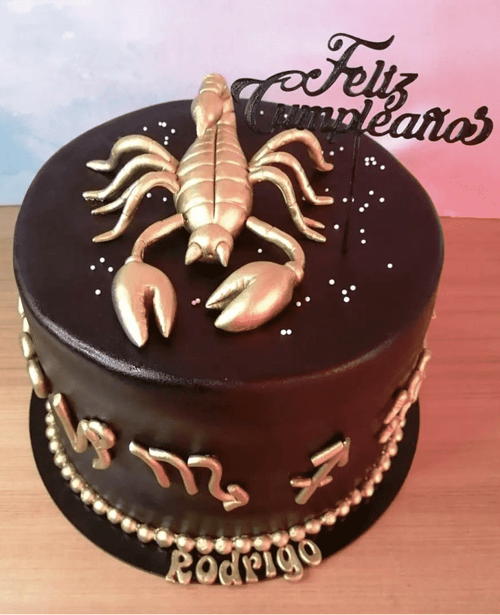 Charming Scorpion Cake