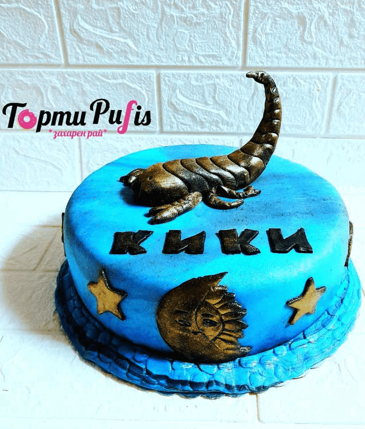 Comely Scorpion Cake