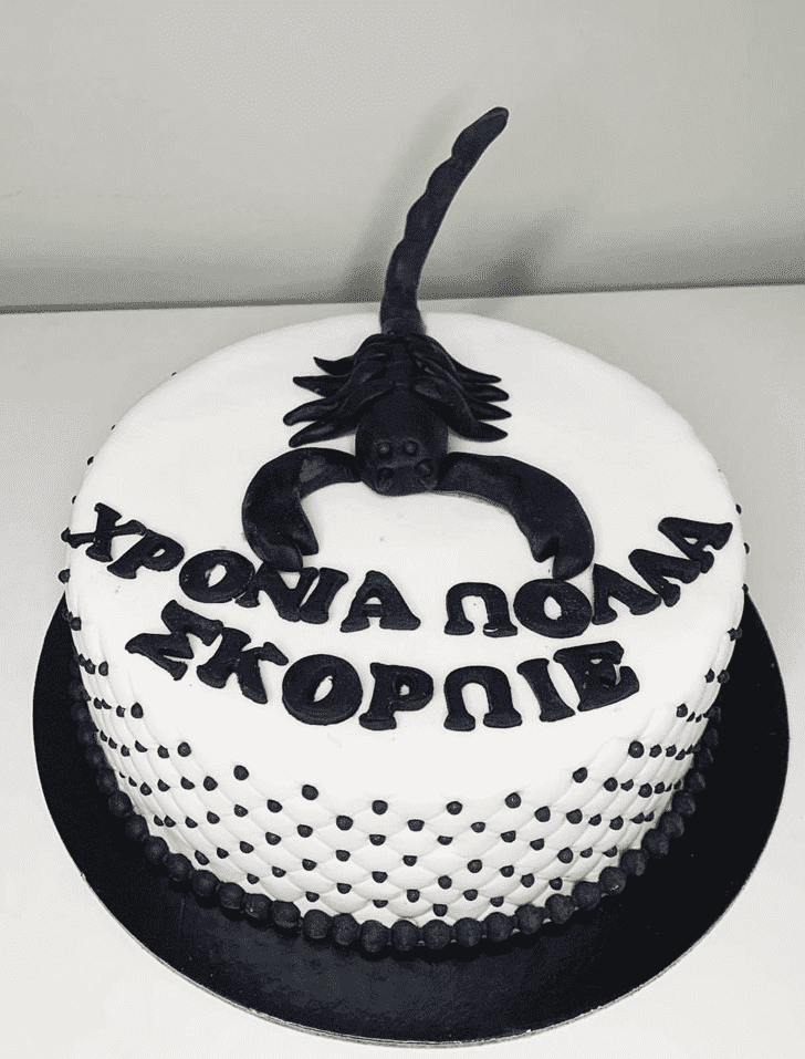 Dazzling Scorpion Cake