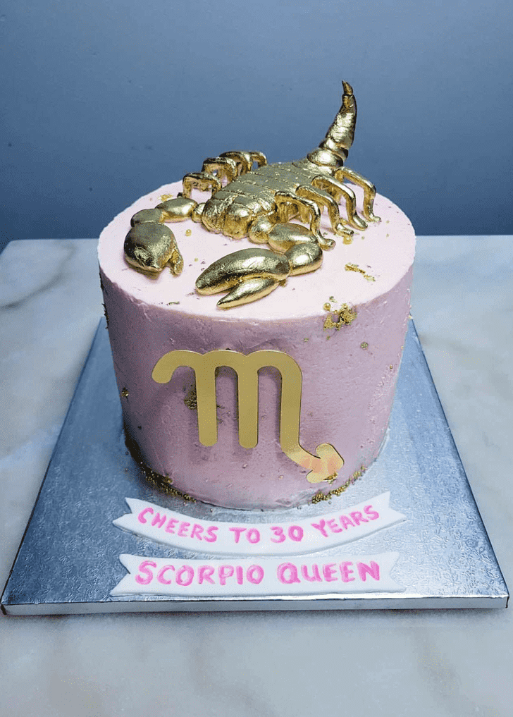 Delightful Scorpion Cake