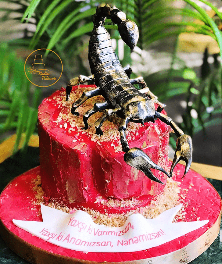 Divine Scorpion Cake