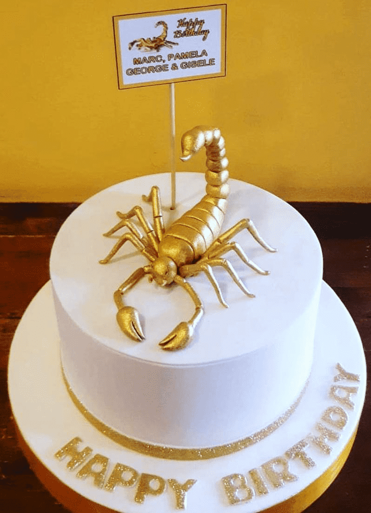 Elegant Scorpion Cake