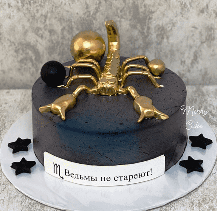 Gorgeous Scorpion Cake