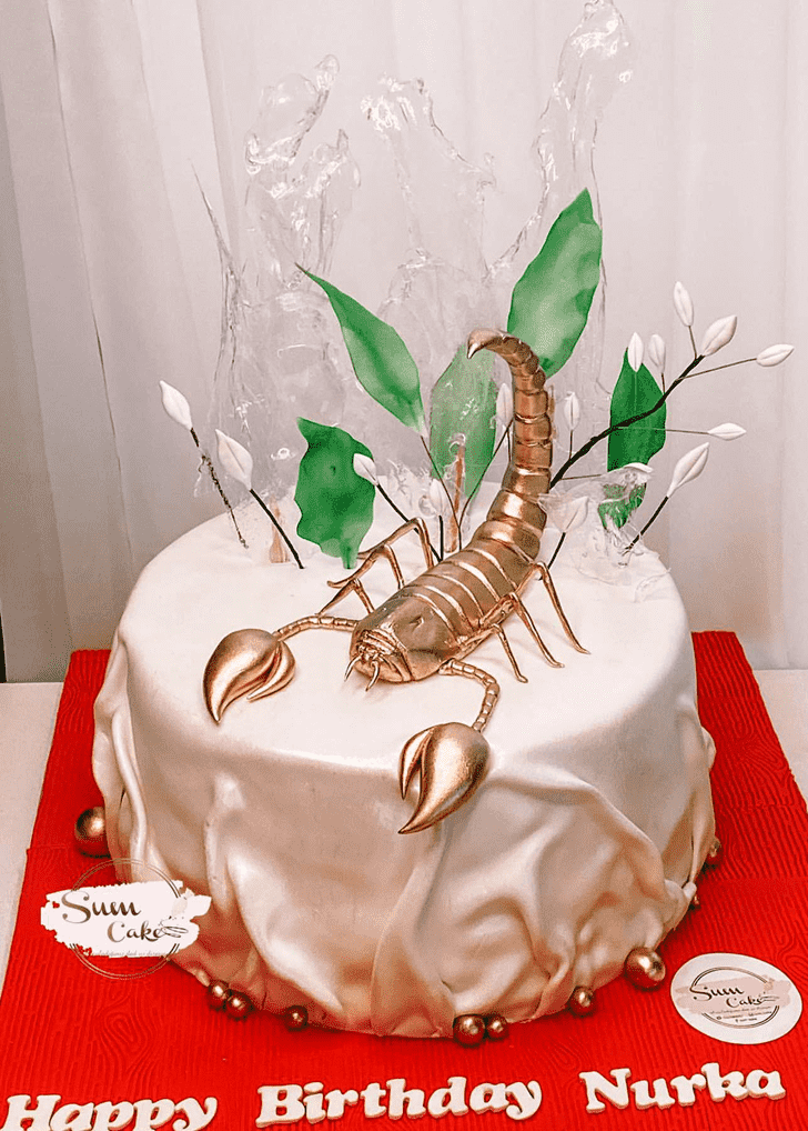 Graceful Scorpion Cake