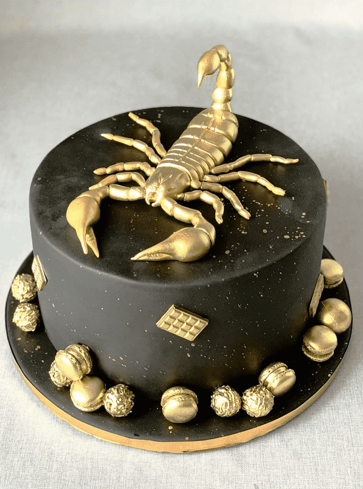 Inviting Scorpion Cake