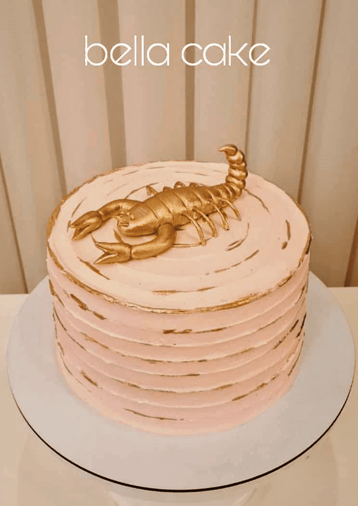 Lovely Scorpion Cake Design