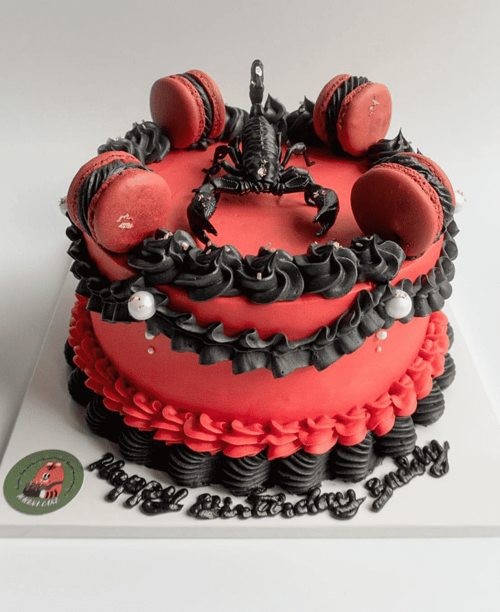 Pretty Scorpion Cake