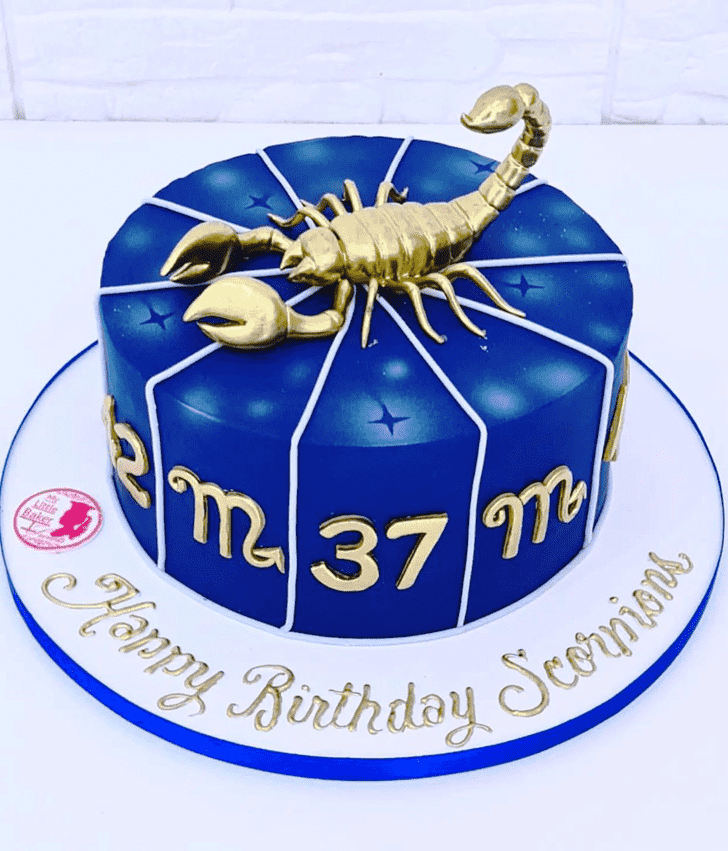 Resplendent Scorpion Cake
