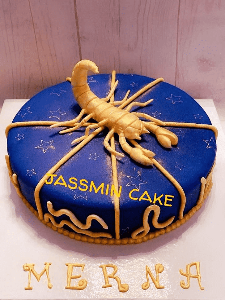Stunning Scorpion Cake