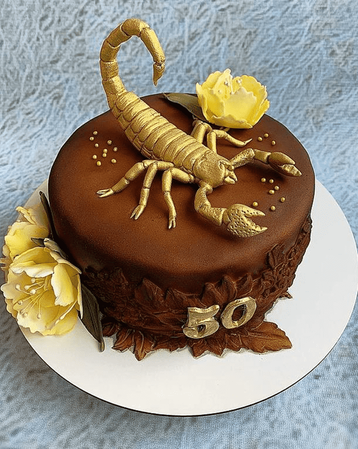 Wonderful Scorpion Cake Design