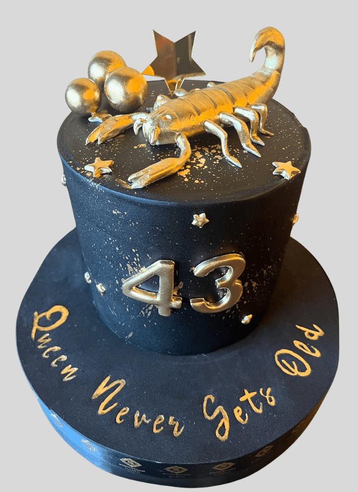 Enticing Scorpion Cake