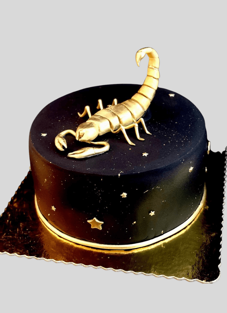 Lovely Scorpion Cake Design