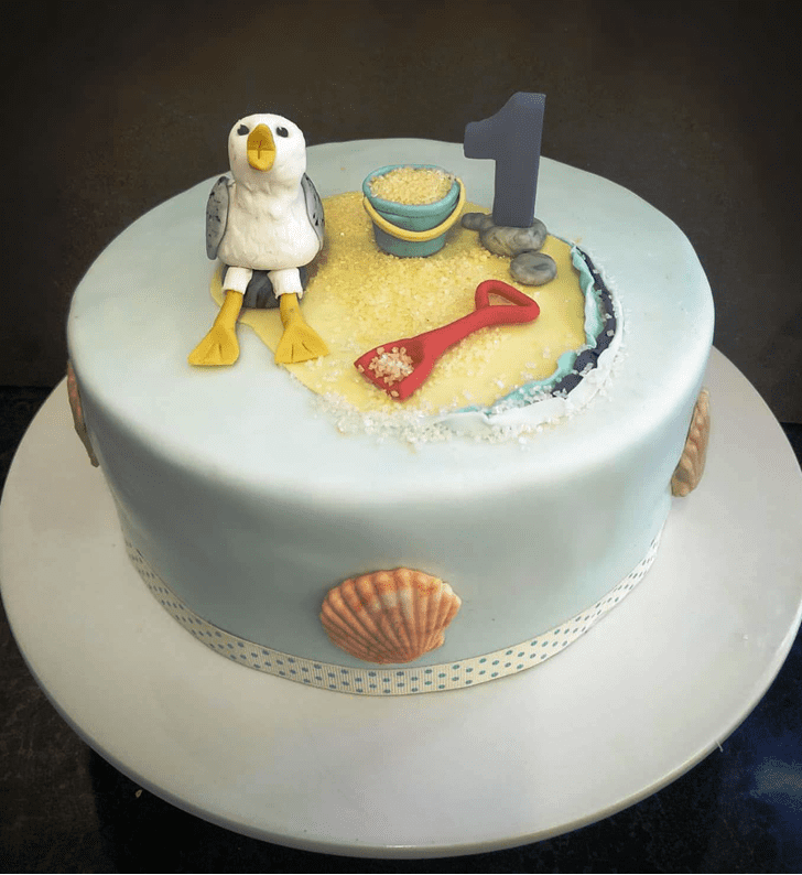 Enticing Seagull Cake